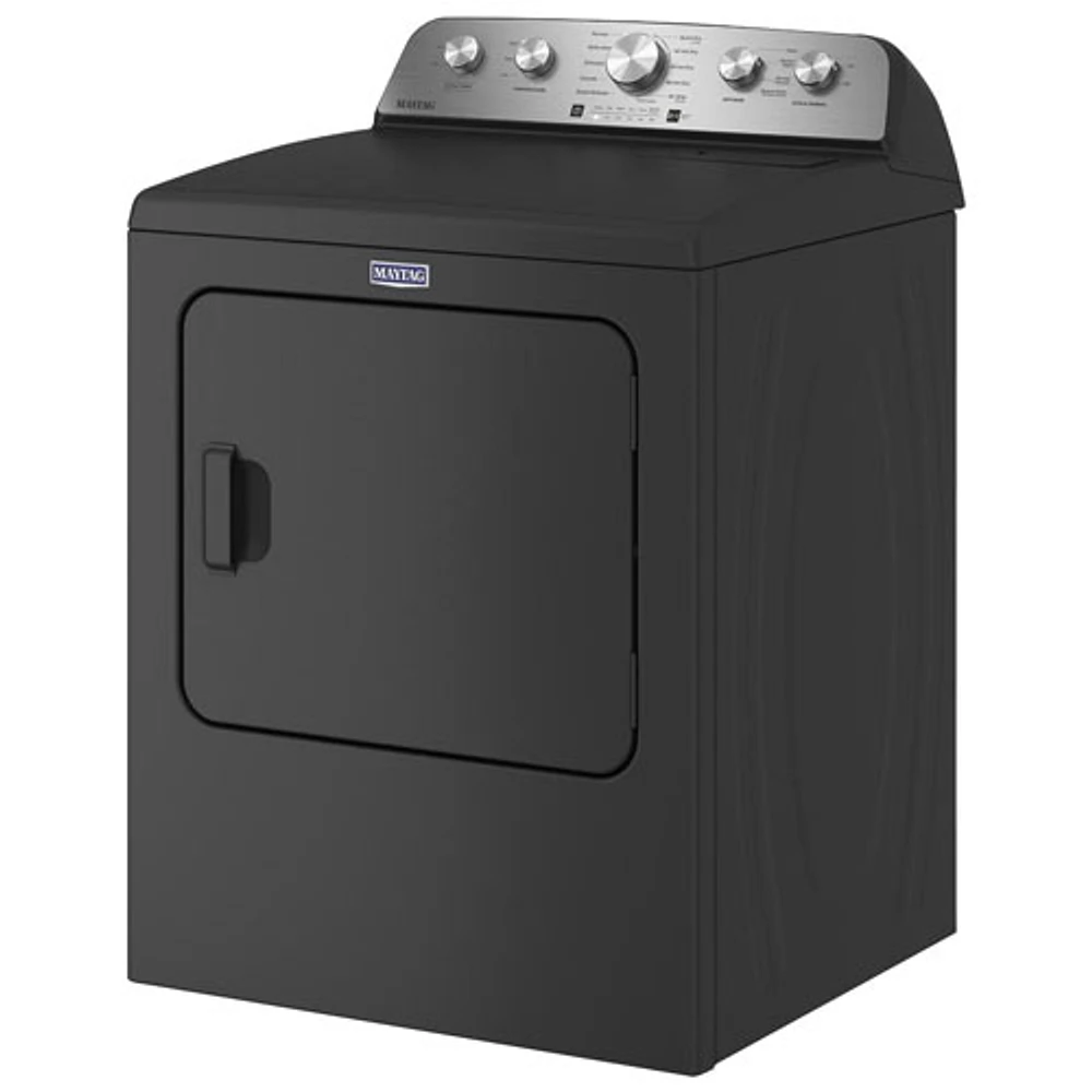 Whirlpool 7.0 Cu. Ft. Electric Steam Dryer (YMED5430PBK) - Volcano Black