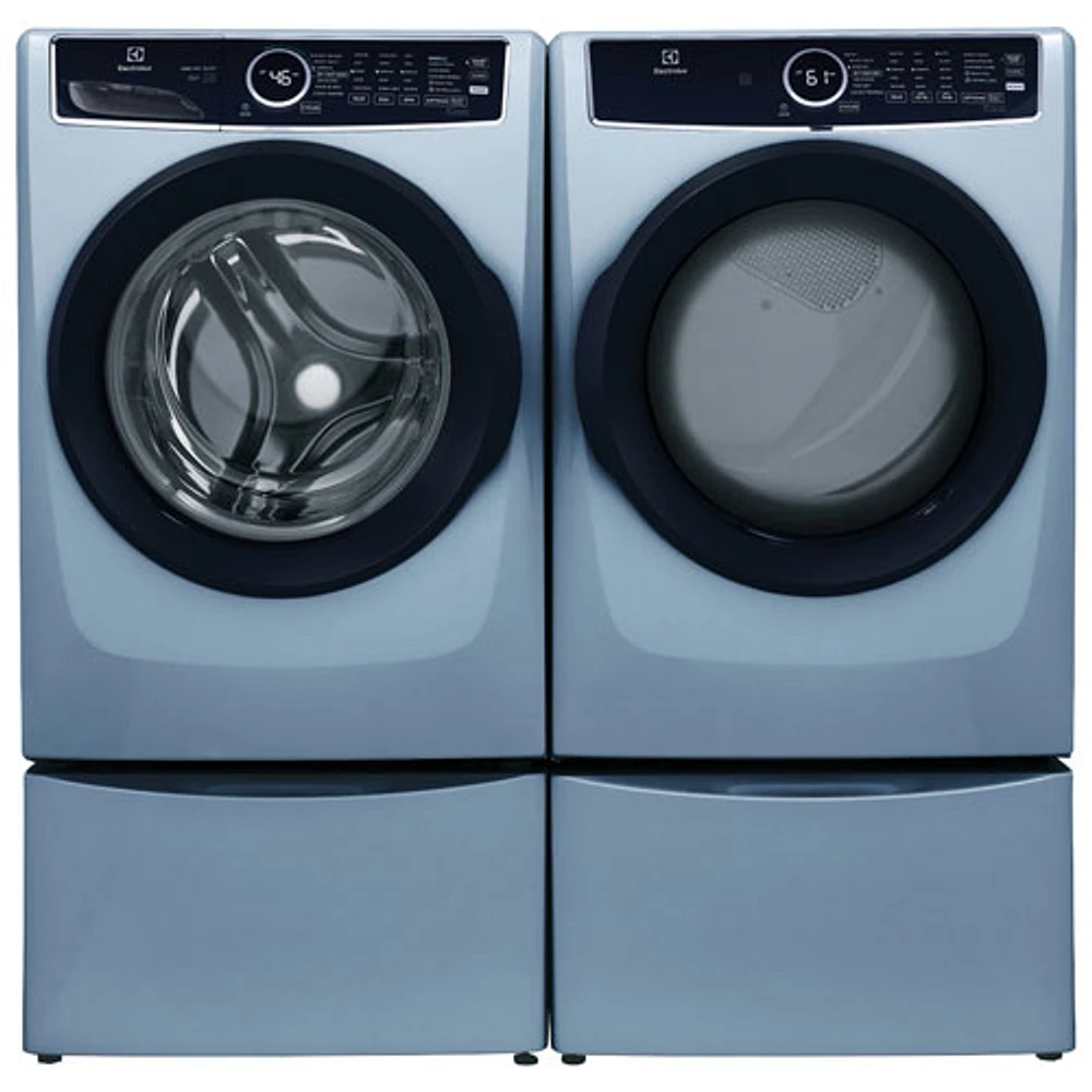 Electrolux 5.2 Cu. Ft. High Efficiency Front Load Steam Washer (ELFW7437AG) - Glacier Blue