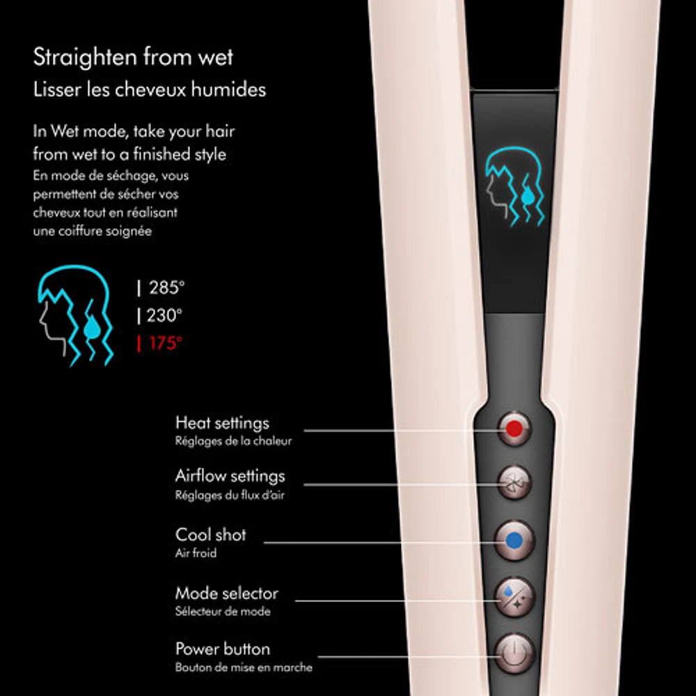 Dyson Airstrait Limited Edition Straightener - Ceramic Pink/Rose Gold