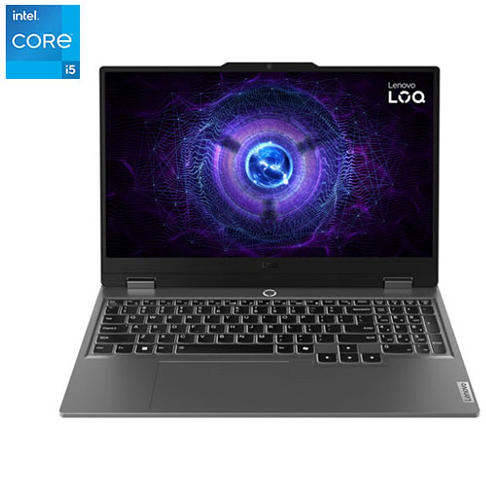 Lenovo LOQ 15IAX9 15.6" Gaming Laptop - Luna Grey (Intel Core i5-12450HX/512GB SSD/16GB RAM/GeForce RTX 2050)