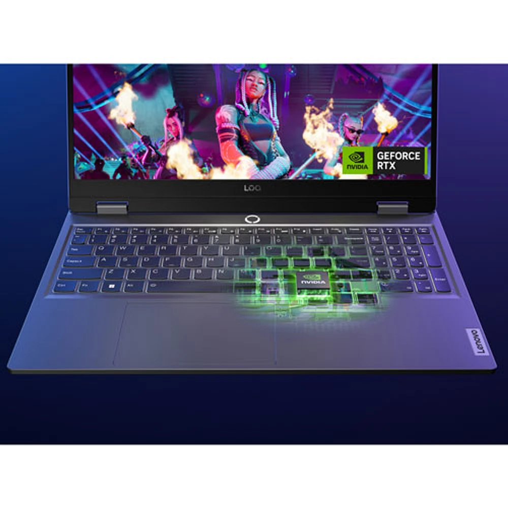 Lenovo LOQ 15IAX9 15.6" Gaming Laptop - Luna Grey (Intel Core i5-12450HX/512GB SSD/16GB RAM/GeForce RTX 2050)