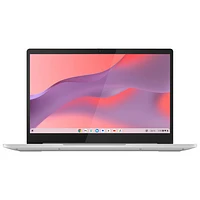 Lenovo IdeaPad Slim 3 14" Touchscreen Chromebook - Cloud Grey (MediaTek Kompanio 520/128GB eMMC/8GB RAM)