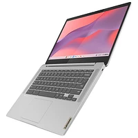 Lenovo IdeaPad Slim 3 14" Touchscreen Chromebook - Cloud Grey (MediaTek Kompanio 520/128GB eMMC/8GB RAM)