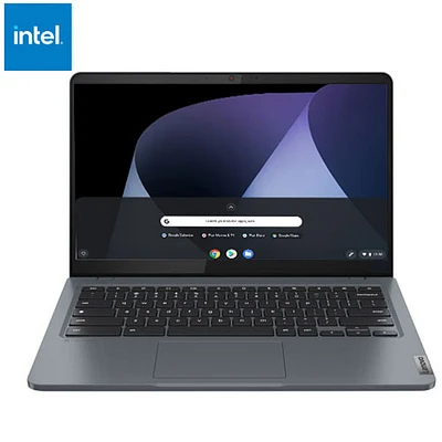 Chromebook Plus de 14 po IdeaPad Slim 3i de Lenovo avec Gemini Advanced pendant 1 an (Core i3-N305 d'Intel/eMMC 128 Go/RAM 8 Go)