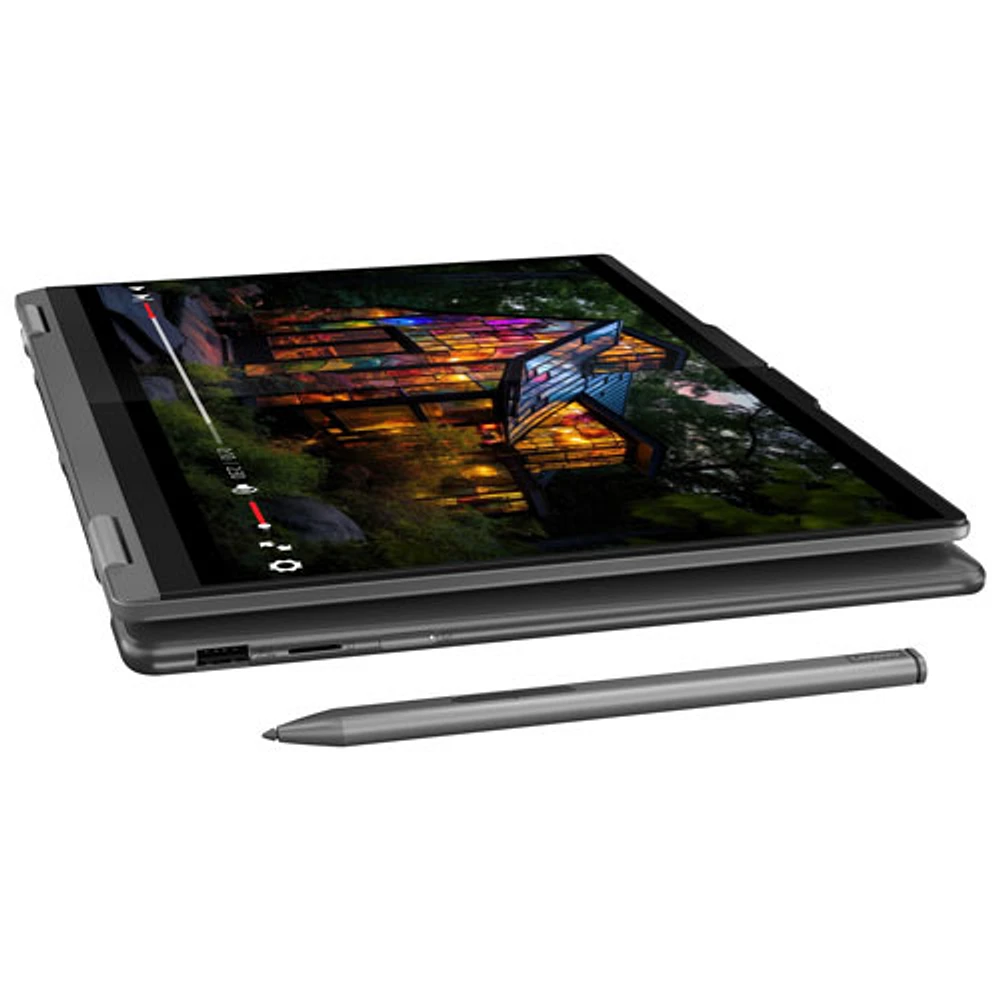 Lenovo Yoga 7i 14" 2-in-1 Touchscreen Laptop - Storm Grey (Intel Core Ultra 7 Processor 155U/1TB SSD/16GB RAM)