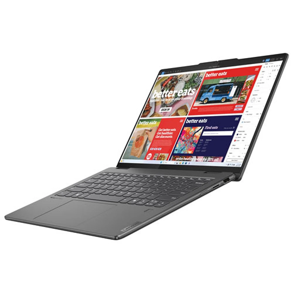 Lenovo Yoga 7i 14" 2-in-1 Touchscreen Laptop - Storm Grey (Intel Core Ultra 7 Processor 155U/1TB SSD/16GB RAM)