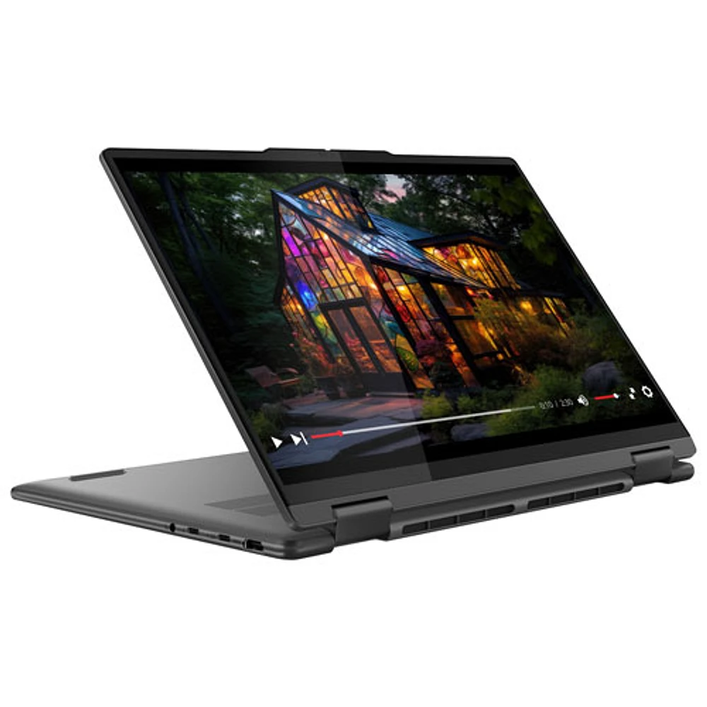 Lenovo Yoga 7i 14" 2-in-1 Touchscreen Laptop - Storm Grey (Intel Core Ultra 7 Processor 155U/1TB SSD/16GB RAM)