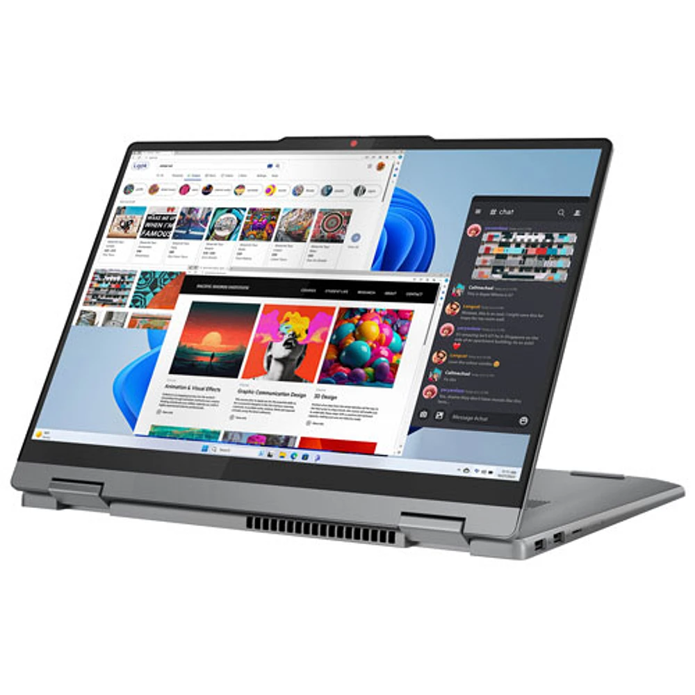 Lenovo IdeaPad 5 14" 2-in-1 Touchscreen Laptop - Luna Grey (AMD Ryzen 5 8645HS/512GB SSD/16GB RAM)