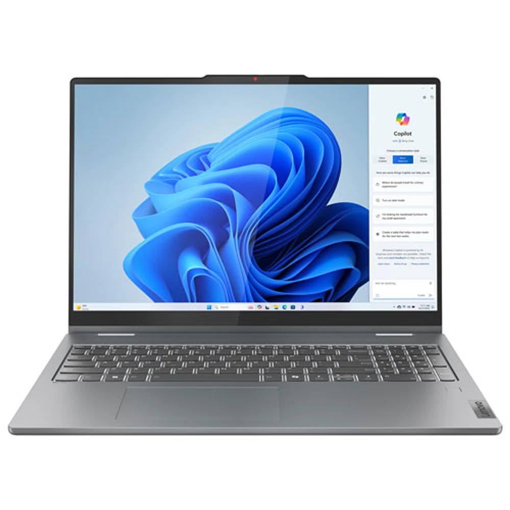 Lenovo IdeaPad 5 16" 2-in-1 Touchscreen Laptop - Luna Grey (Intel Core 7 Processor 150U/512GB SSD/16GB RAM)