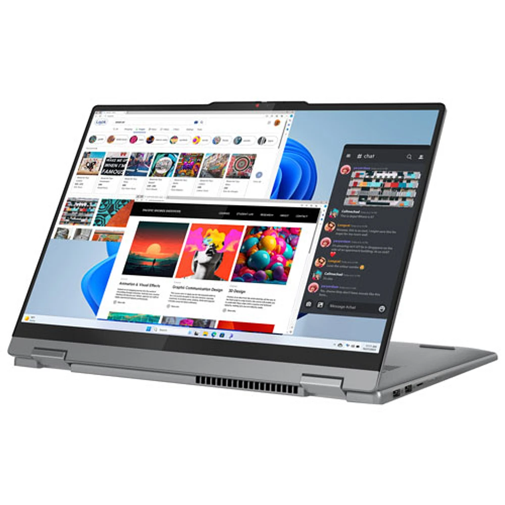 Lenovo IdeaPad 5 16" 2-in-1 Touchscreen Laptop - Luna Grey (Intel Core 7 Processor 150U/512GB SSD/16GB RAM)