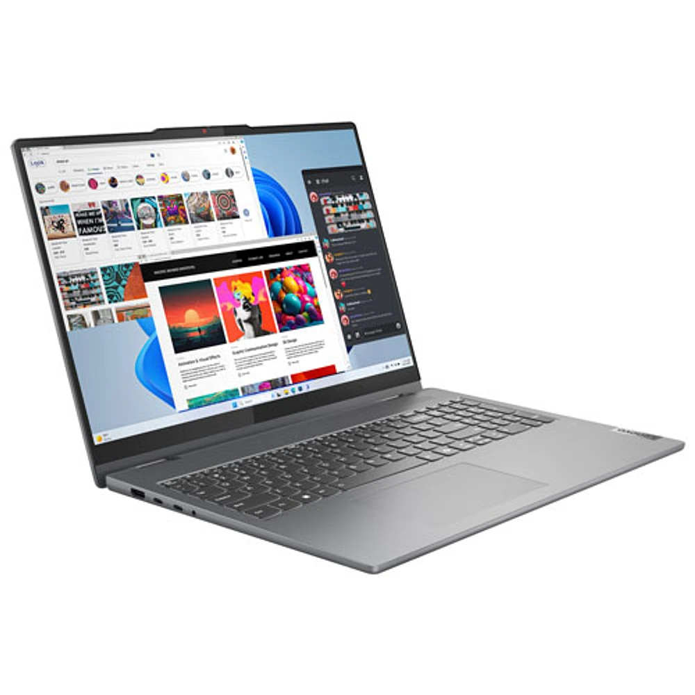 Lenovo IdeaPad 5 16" 2-in-1 Touchscreen Laptop - Luna Grey (Intel Core 7 Processor 150U/512GB SSD/16GB RAM)