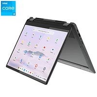 Chromebook Plus 2-en-1 à écran tactile de 14 po IdeaPad Flex 5i de Lenovo avec Gemini Advanced pendant 1 an (Core i3 d'Intel/SSD 256 Go/RAM 8 Go)