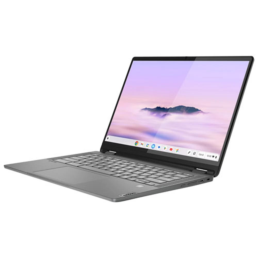 Chromebook Plus 2-en-1 à écran tactile de 14 po IdeaPad Flex 5i de Lenovo avec Gemini Advanced pendant 1 an (Core i3 d'Intel/SSD 256 Go/RAM 8 Go)