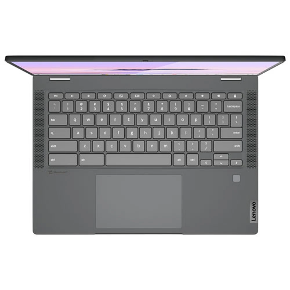 Chromebook Plus 2-en-1 à écran tactile de 14 po IdeaPad Flex 5i de Lenovo avec Gemini Advanced pendant 1 an (Core i3 d'Intel/SSD 256 Go/RAM 8 Go)