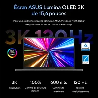 ASUS Vivobook Pro 15 15.6" OLED Laptop (Intel Core Ultra 9 185H/1TB SSD/24GB RAM/GeForce RTX 4060)