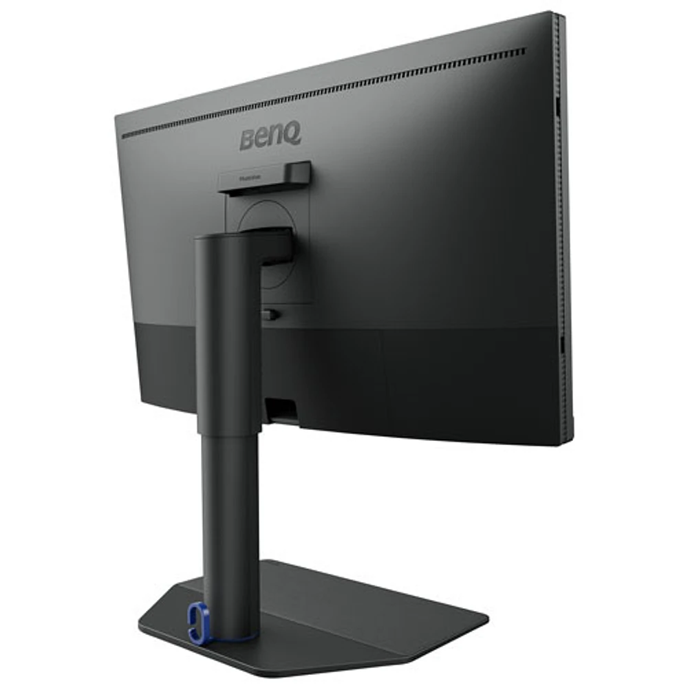 Moniteur ACL IPS UHD 4K 60 Hz GTG 5 ms de 27 po Creator PhotoVue de BenQ (SW272U) - Gris métallique
