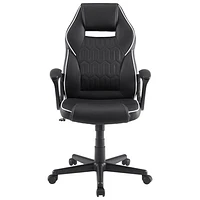 Insignia PU Leather Gaming Chair - Black - Only at Best Buy