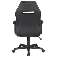 Insignia PU Leather Gaming Chair - Black - Only at Best Buy