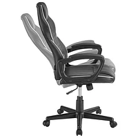 Insignia PU Leather Gaming Chair - Black - Only at Best Buy