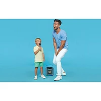 Singing Machine Cube Bluetooth Karaoke Party Speaker with Wireless Mic