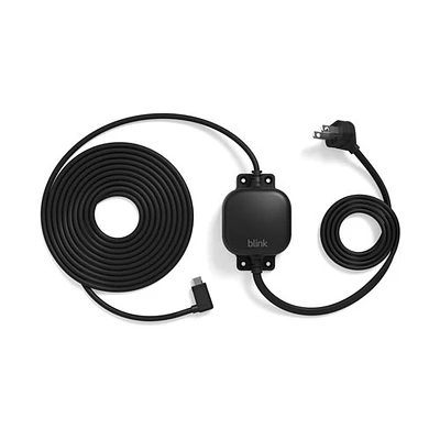 Adaptateur d'alimentation résistant aux intempéries 3,96 m (13 pi) de Blink pour caméras Mini 2 et Outdoor 4 (4e génération) de Blink