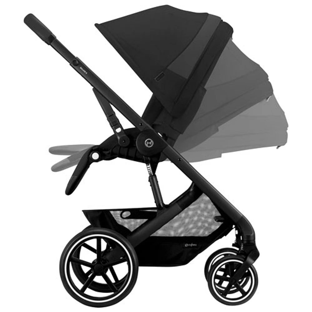 Poussette tout-terrain Balios S Lux 2 de Cybex - Noir lunaire/Noir