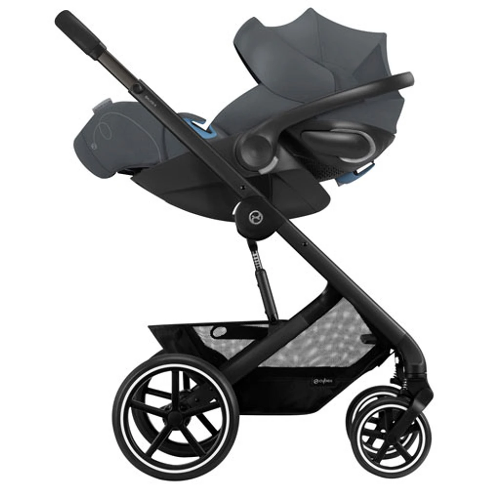 Poussette tout-terrain Balios S Lux 2 de Cybex - Noir lunaire/Noir