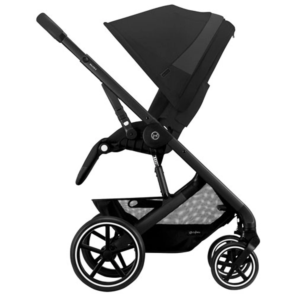 Cybex Balios S Lux 2 All-Terrain Stroller - Moon Black/Black