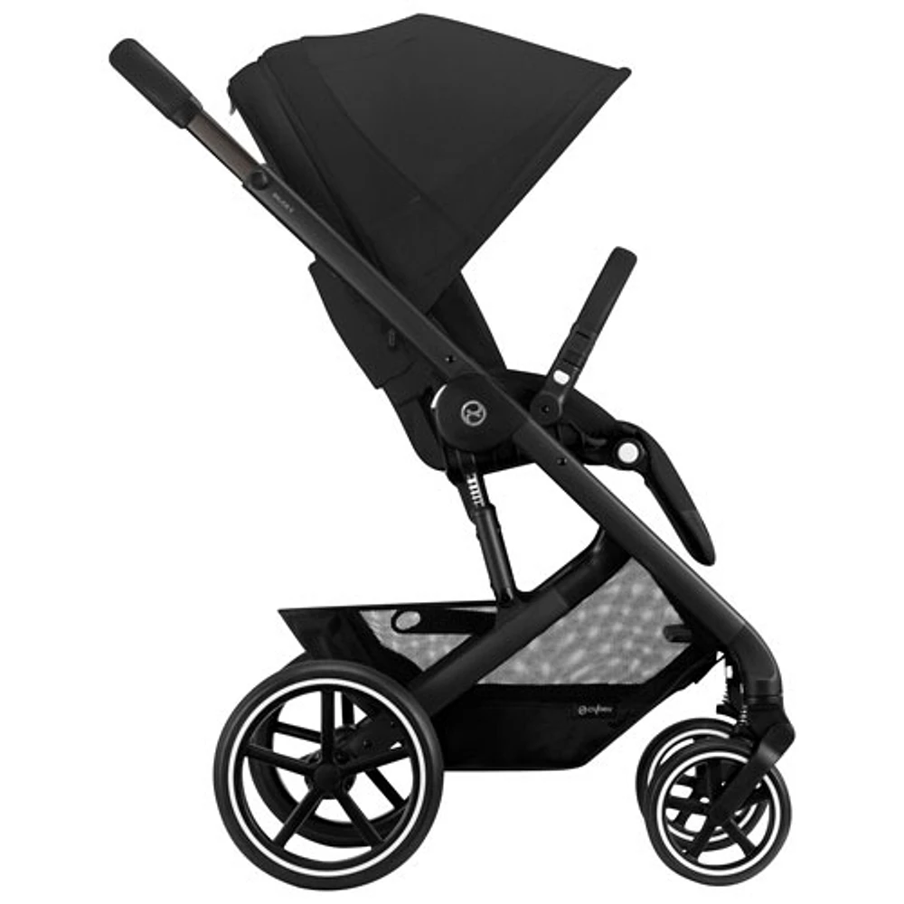 Poussette tout-terrain Balios S Lux 2 de Cybex - Noir lunaire/Noir