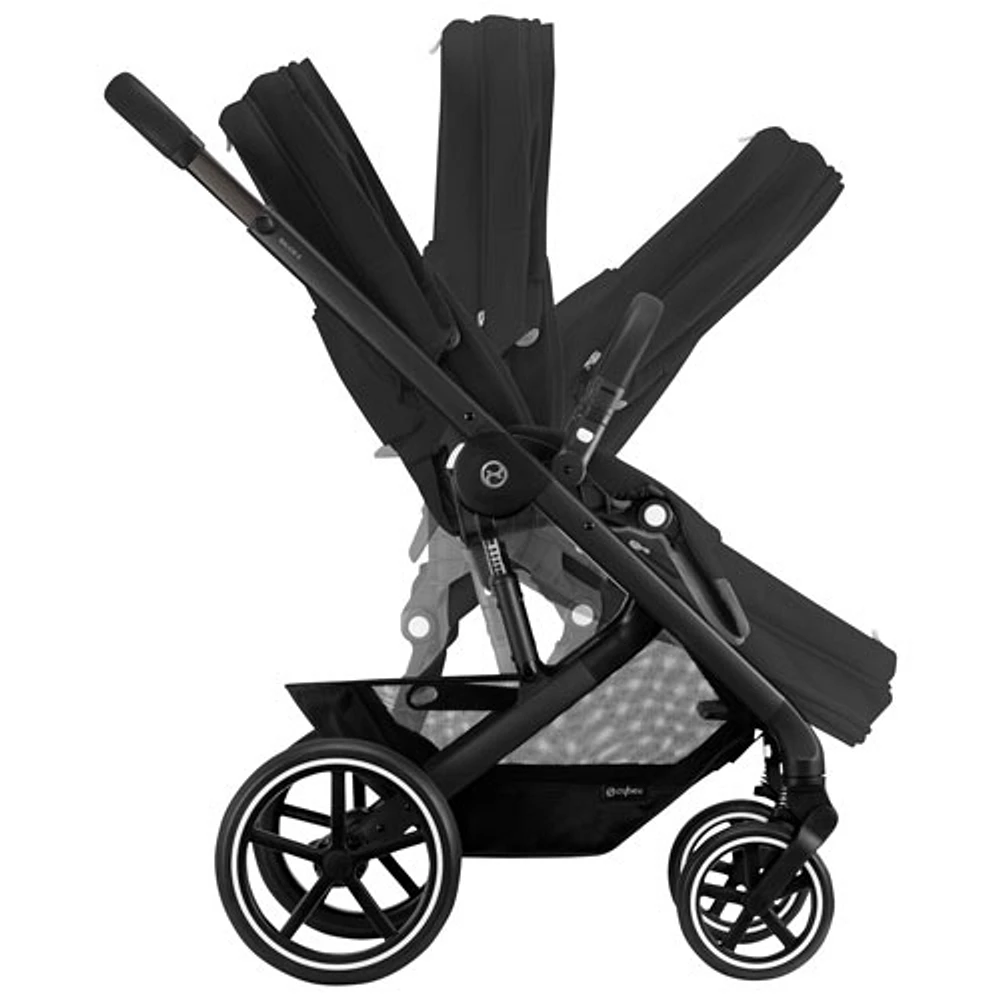 Cybex Balios S Lux 2 All-Terrain Stroller - Moon Black/Black