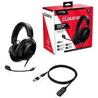 HyperX Cloud III Gaming Headset - Black