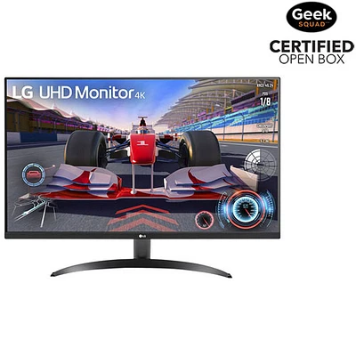 Open Box - LG 31.5" 4K Ultra HD 60Hz 4ms GTG VA LCD FreeSync Gaming Monitor (32UR50B-B)