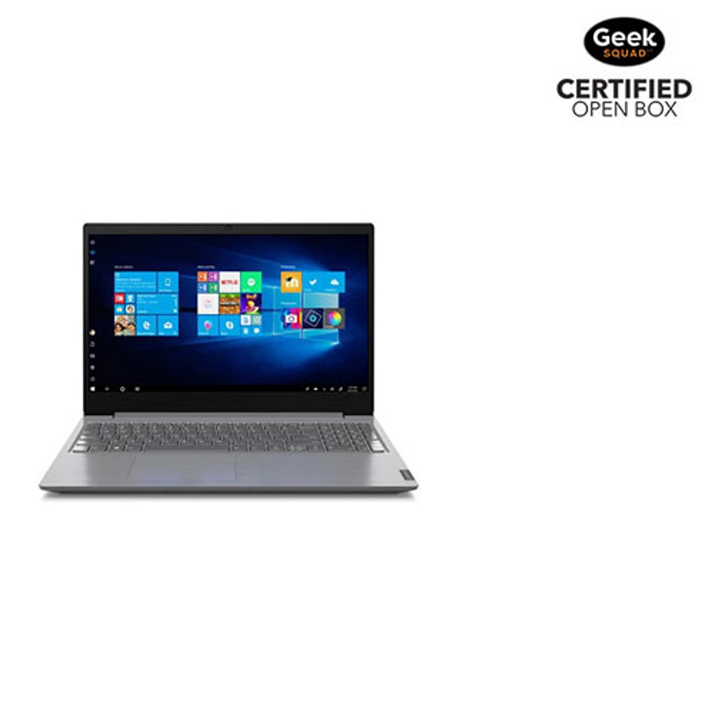 Open Box - Lenovo V15 ADA 15.6" Business Laptop -Iron Grey (AMD Athlon Gold 3150U/256 GB SSD/4 GB RAM/Win10)