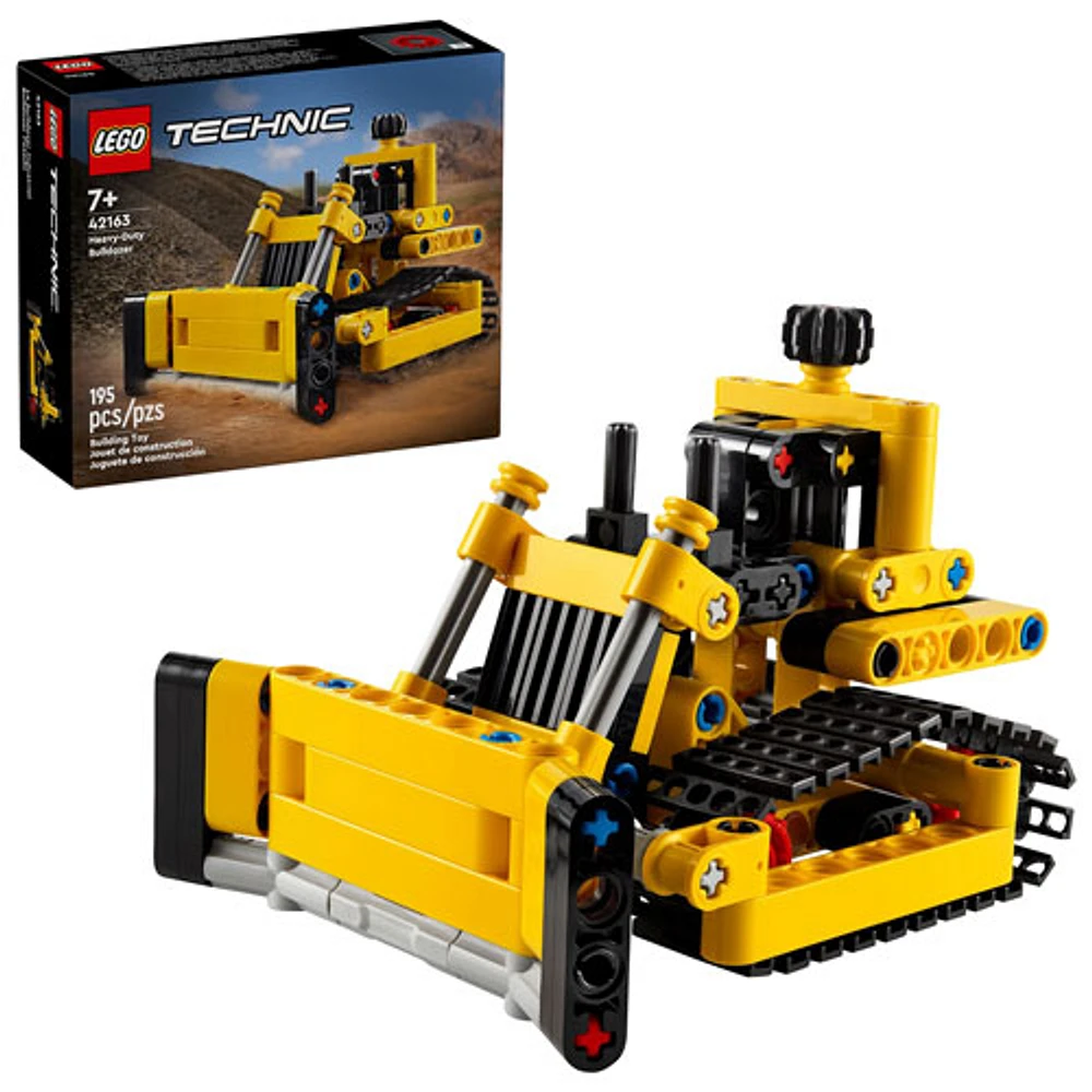 LEGO Technic : Le bulldozer industriel - 195 pièces (42163)