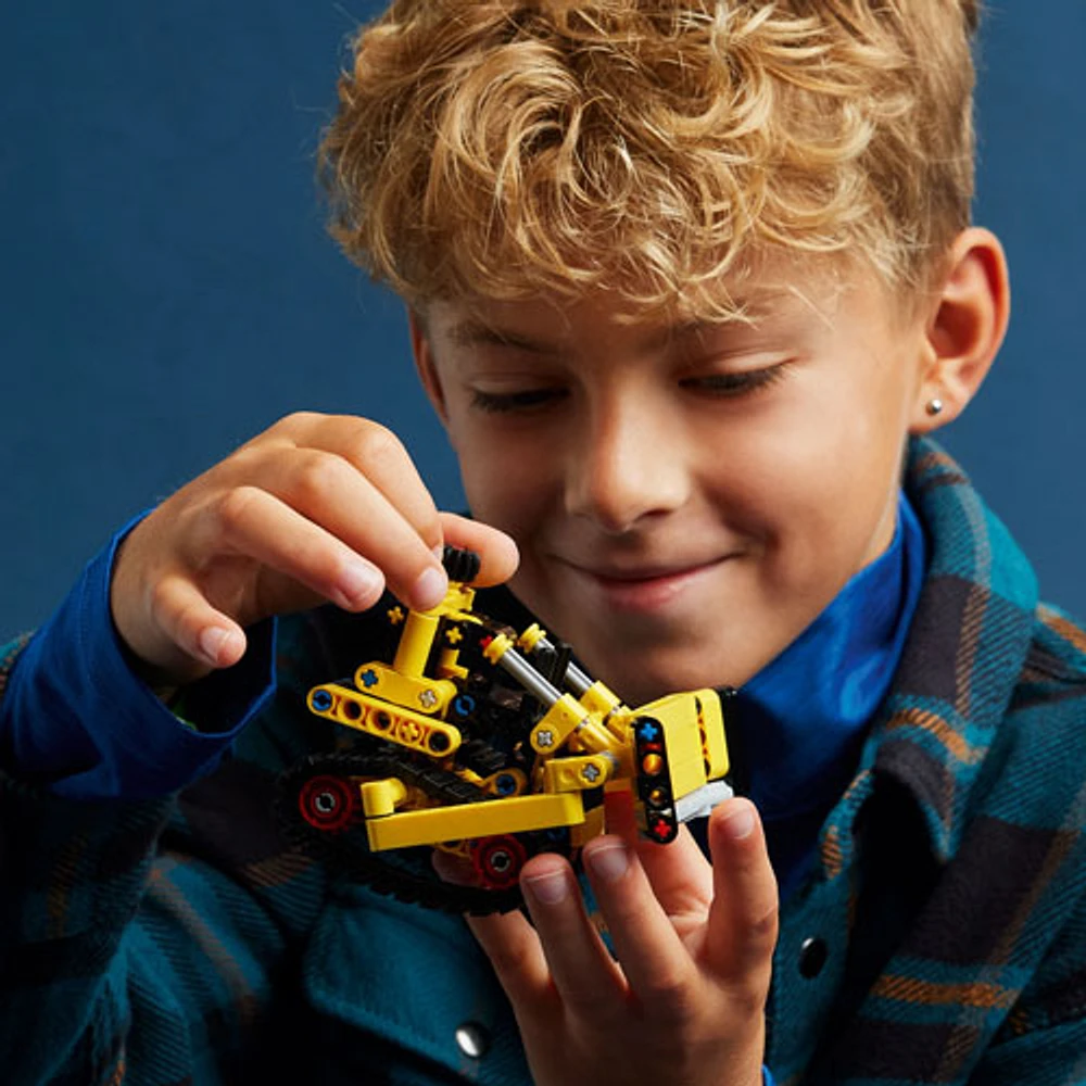 LEGO Technic : Le bulldozer industriel - 195 pièces (42163)