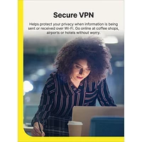 Norton 360 Premium (PC/Mac) - 10 Devices - 75GB Cloud Backup - 1 Year Subscription