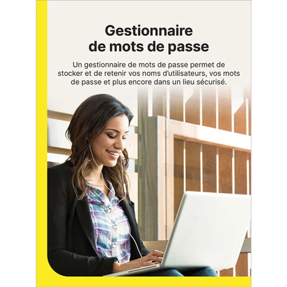 Norton 360 Deluxe avec Utilities Ultimate (PC/Mac) - 5 appareils - Stockage infonuagique de 50 Go - Abonnement de 1 an