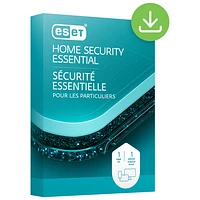 ESET Home Security Essential (PC/Mac) - 1 appareil - 1 an - Téléchargement numérique