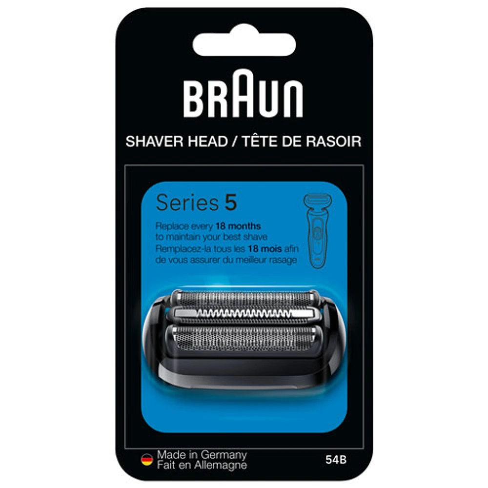 Tête de rechange de rasoir électrique série 5 de Braun - Noir