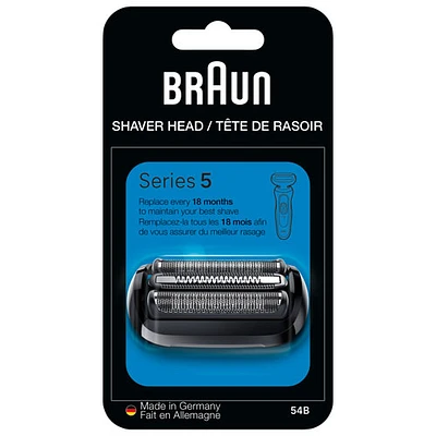 Tête de rechange de rasoir électrique série 5 de Braun - Noir