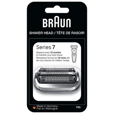 Braun Series 7 Electric Shaver Replacement Head - Silver