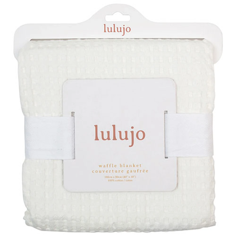 Lulujo Boho Waffle Blankets