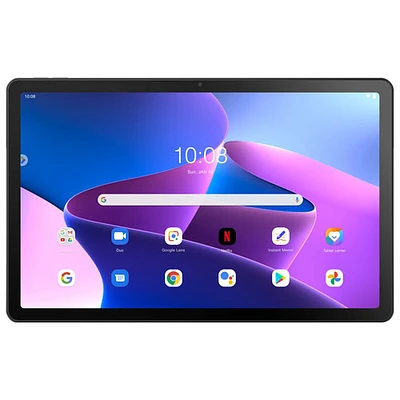 Lenovo Tab M10 10.6" 64GB Android 12 Tablet with MediaTek Helio G80 8-Core Processor w/ Case - Storm Grey - Only at Best Buy