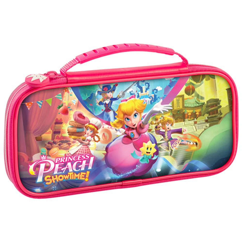 Étui de luxe Game Traveler de RDS pour Nintendo Switch - Princess Peach Showtime