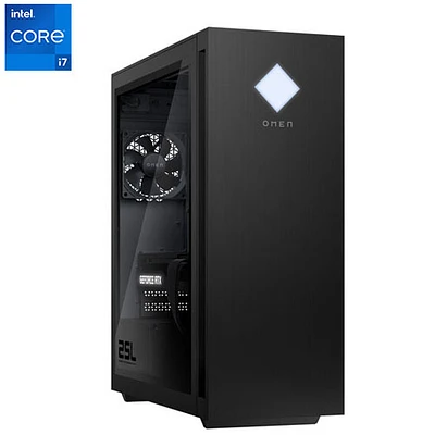 Ordinateur de jeu OMEN 25L de HP (Core i7-14700F d'Intel/DD 1 To/RAM 32 Go/RTX 4070 Super/Windows 11) - Exclusivité Best Buy