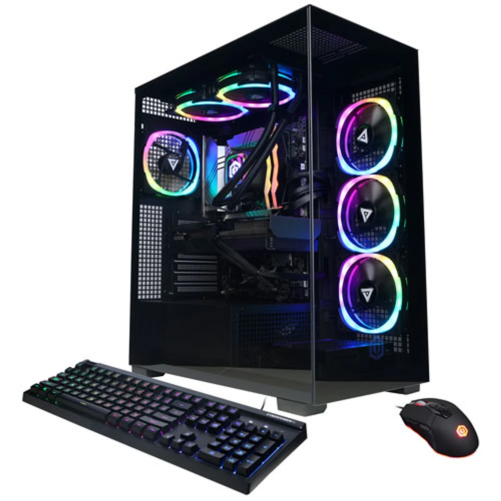 CyberPowerPC Gamer Supreme Gaming PC (Intel Core i7-14700KF/2TB SSD/32GB RAM/GeForce RTX 4060 Ti/Win 11)- En