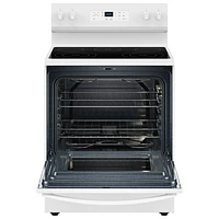 Whirlpool 3 Series 30" 5.3 Cu. Ft. Self-Clean 5-Elements Freestanding Electric Range (YWFES3330RW)- White