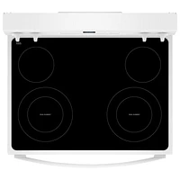 Whirlpool 3 Series 30" 5.3 Cu. Ft.Self-Clean 4-Element Freestanding Electric Range (YWFES3530RW) - White