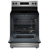 Whirlpool 3 Series 30" 5.3 Cu. Ft. Self-Clean 5-Elements Freestanding Electric Range (YWFES3330RZ) - SS