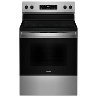 Whirlpool 3 Series 30" 5.3 Cu. Ft. Self-Clean 4-Element Freestanding Electric Range (YWFES3530RS) - SS